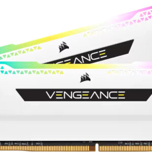 Оперативная память Corsair Vengeance RGB PRO SL 2x16ГБ DDR4 3600 МГц CMH32GX4M2D3600C18W цена