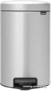 Мусорное ведро Brabantia Pedal Bin NewIcon 12 л (серый металлик) цена