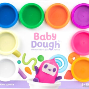 Пластилин Baby Dough BD020 (8 цветов) цена