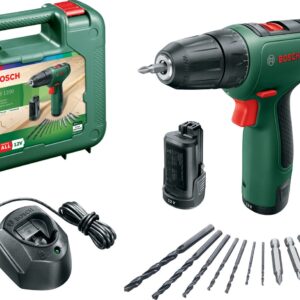 Дрель-шуруповерт Bosch EasyDrill 1200 06039D3007 (с 2-мя АКБ