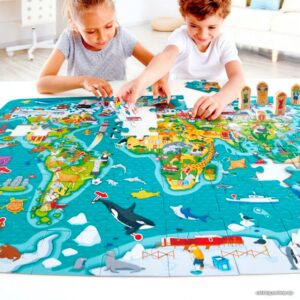 Пазл Hape Карта мира цена