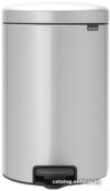 Мусорное ведро Brabantia Pedal Bin NewIcon 20 л (серый металлик) цена
