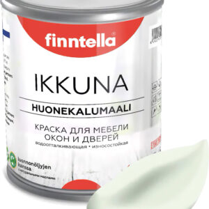 Краска Finntella Ikkuna Kalpea F-34-1-3-FL029 2.7 л (бледно-зеленый) цена