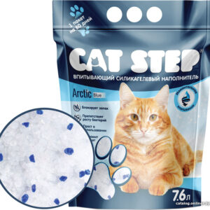 Наполнитель для туалета Cat Step Arctic Blue 7.6 л цена