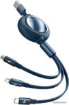 Кабель Baseus CAMLC-MJ03 USB-A - USB Type-C/microUSB/Lightning (1.2 м