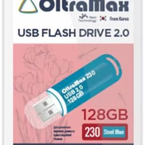 USB Flash OltraMax 230 128GB (бирюзовый) цена