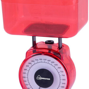 Кухонные весы HomeStar HS-3004M (красный) цена