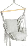 Кресло-гамак Home4you Lazy Grey 20640 (серый) цена