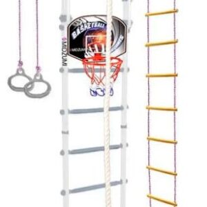 Детский спортивный комплекс Midzumi Niji Ton Basketball Shield (снежный барс) цена