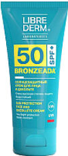 Крем солнцезащитный Bronzeada для лица и зоны декольте SPF50 21век