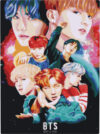 Картина по номерам BTS космос p53976 21век