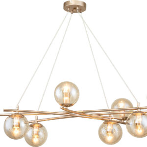 Подвесная люстра Escada Balance 1119/8S E14*40W Gold цена
