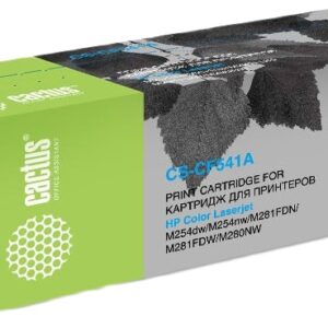 Картридж CACTUS CS-CF541A (аналог HP 203A CF541A) цена