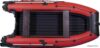 Моторно-гребная лодка KittBoats 350 НДНД (черный/красный) цена
