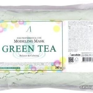 Anskin Маска альгинатная Green Tea Modeling Mask 240 г цена