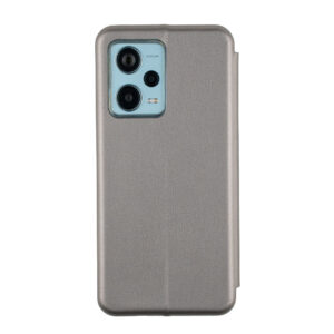 Чехол для Redmi Note 12 Pro+ 5G книжкой АТ (серый)