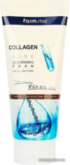 FarmStay Пенка для умывания Увлажняющая очищающая с коллагеном (180 мл) цена