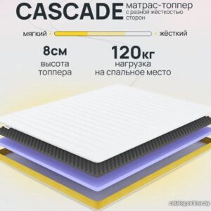 Ортопедический наматрасник Darwin Cascade 180x200 цена