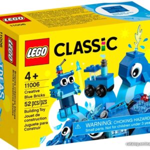 Набор деталей LEGO Classic 11006 Синий набор для конструирования цена