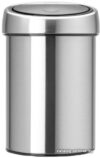 Мусорное ведро Brabantia Touch Bin 3 л (стальной с защитой отпечатков) цена