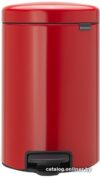 Мусорное ведро Brabantia Pedal Bin NewIcon 12 л (пламенно-красный) цена