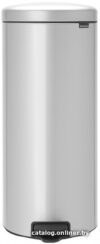 Мусорное ведро Brabantia Pedal Bin NewIcon 30 л (серый металлик) цена