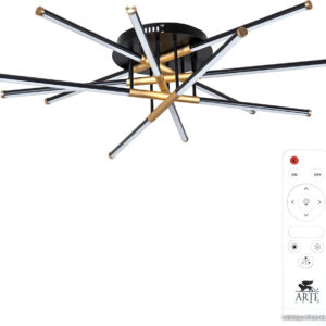 Люстра средней высоты Arte Lamp Fernando A2199PL-6BK цена