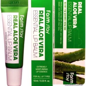 FarmStay Бальзам для губ Real Aloe Vera Essential Lip Balm (10 мл) цена