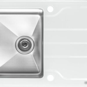 Кухонная мойка ZorG GS 7850 (белый) цена