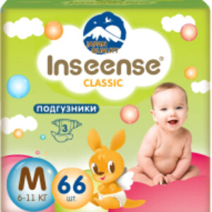 Подгузники детские Classic Plus M 6-11 кг / InsCM66Lime 21век
