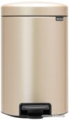 Мусорное ведро Brabantia Pedal Bin NewIcon 12 л (шампань) цена