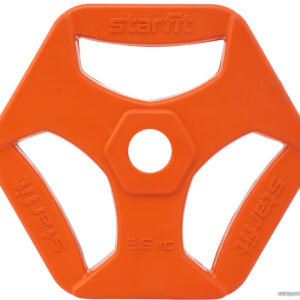 Диск Starfit BB-205 2.5 кг (оранжевый) цена