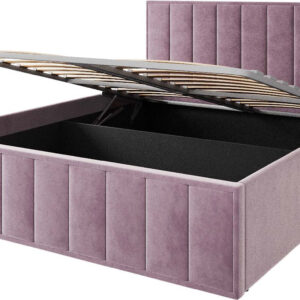 Кровать ДСВ Лана 1.6 с ПМ 160x200 (пудра) цена