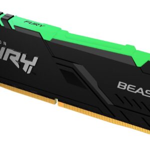 Оперативная память Kingston FURY Beast RGB 8ГБ DDR4 3733 МГц KF437C19BB2A/8 цена