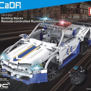 Конструктор CaDa Technic радиоуправляемый Полицейская машина C51006W цена