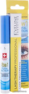 Сыворотка для ламинирования ресниц Eveline Cosmetics Lash Therapy Professional Total Action 8 в 1 (10 мл) цена