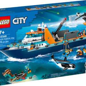 Конструктор LEGO City 60368 Корабль Исследователь Арктики цена