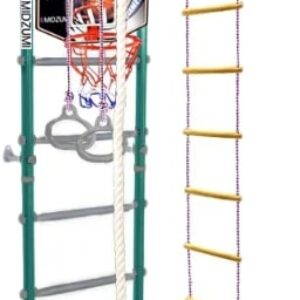 Детский спортивный комплекс Midzumi Niji Kabe Basketball Shield (ментоловый сорбет) цена