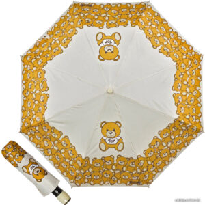 Складной зонт Moschino 8000-OCI Toy Teddy Bear Beige цена