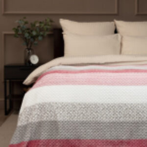 Плед Deco Lux Полосы Фланель 200x220 / 90695 21век