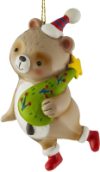 Елочная игрушка Decor Медведь глазурный / 47730 21век