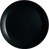 Тарелка столовая обеденная Diwali black P0867 21век