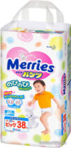 Трусики-подгузники Merries BIG (38 шт) цена