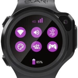 Детские умные часы Elari KidPhone 4GR (черный) цена