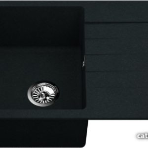 Кухонная мойка Vigro Vigronit VG405 150973 (обсидиан) цена