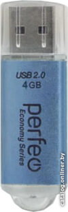 USB Flash Perfeo E01 4GB (синий) цена