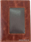 Обложка на документы Poshete 604-119JL-BRW (коричневый) цена
