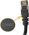 Кабель Lanmaster LAN-PC45/U5E-5.0-BK цена