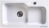 Кухонная мойка Belux SG-REC-HALF-8045-01 (белый кварц) цена