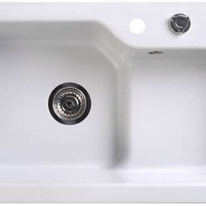 Кухонная мойка Belux SG-REC-HALF-8045-01 (белый кварц) цена